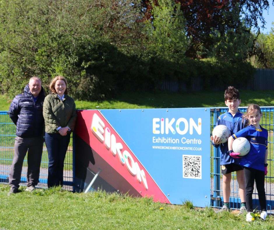 Strengthening Community Ties: Eikon Exhibition Centre Supports St Patrick’s GAC Lisburn